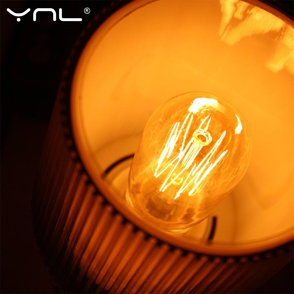Ampoule rétro Edison ST64 A19 T45 G80 G95 G125 Incandescente E27 220V 40W tubes lumineux à filament Edison