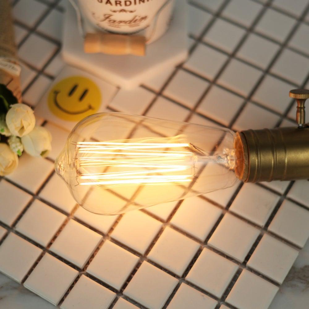 Ampoule à filament Edison Rétro Incandescente Ampoules Ambiance Ambre Chaud Dimmable Style Ancien Vintage Pour Lampe de Table Restaurant Maison Bureau