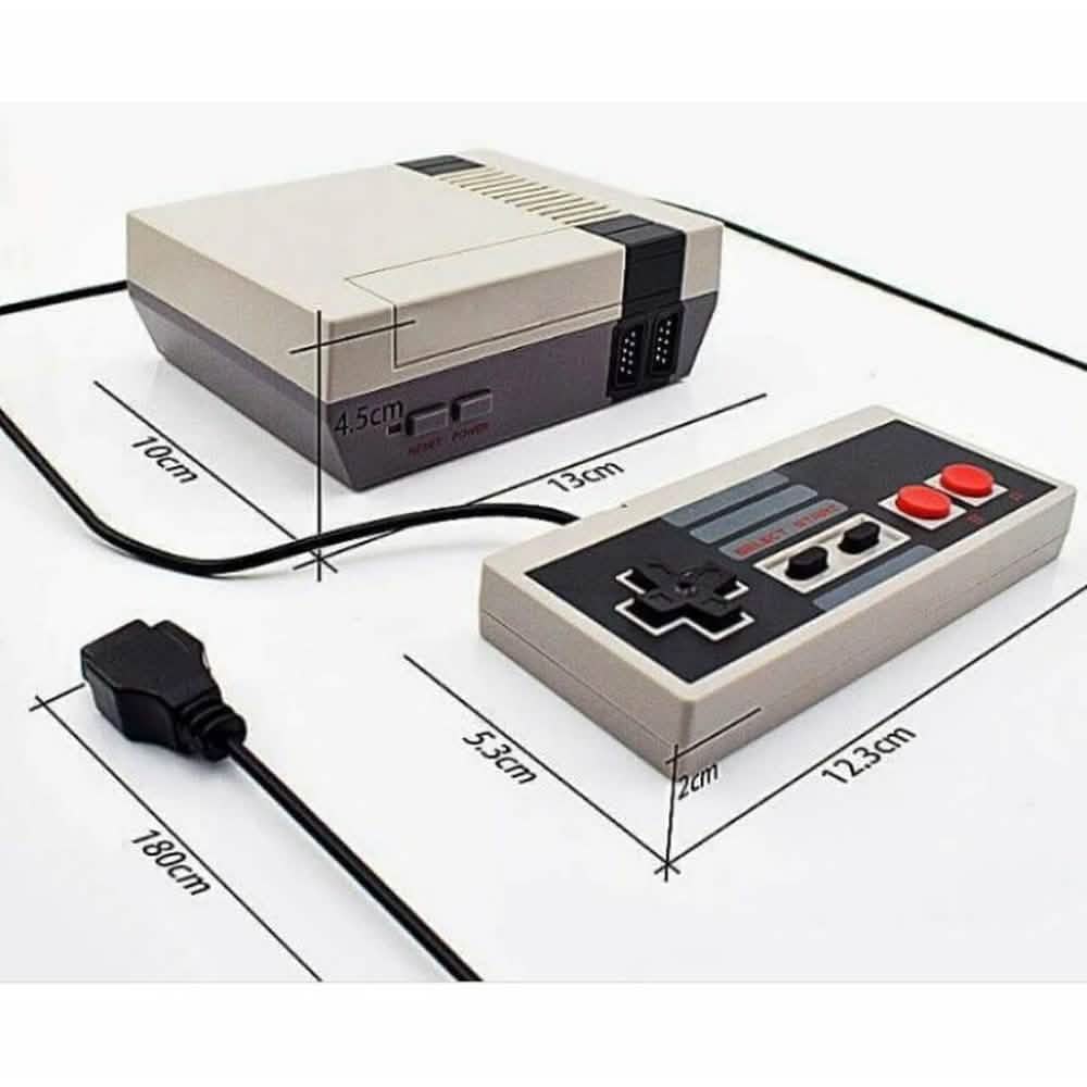Console de jeu d'inspiration rétro avec 620 jeux préchargés