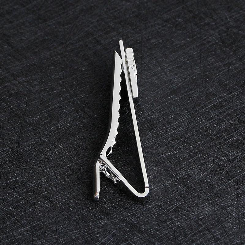 Pince à Cravate Cartes à Jouer Rétro Vintage Élégante Pince à Cravate Homme Clips Uniques Boutons de Manchette de Mariage pour Anniversaire Réunion d'Affaires et Vie Quotidienne