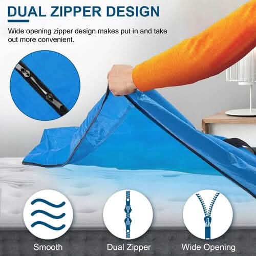 Housse de rangement réutilisable pour matelas