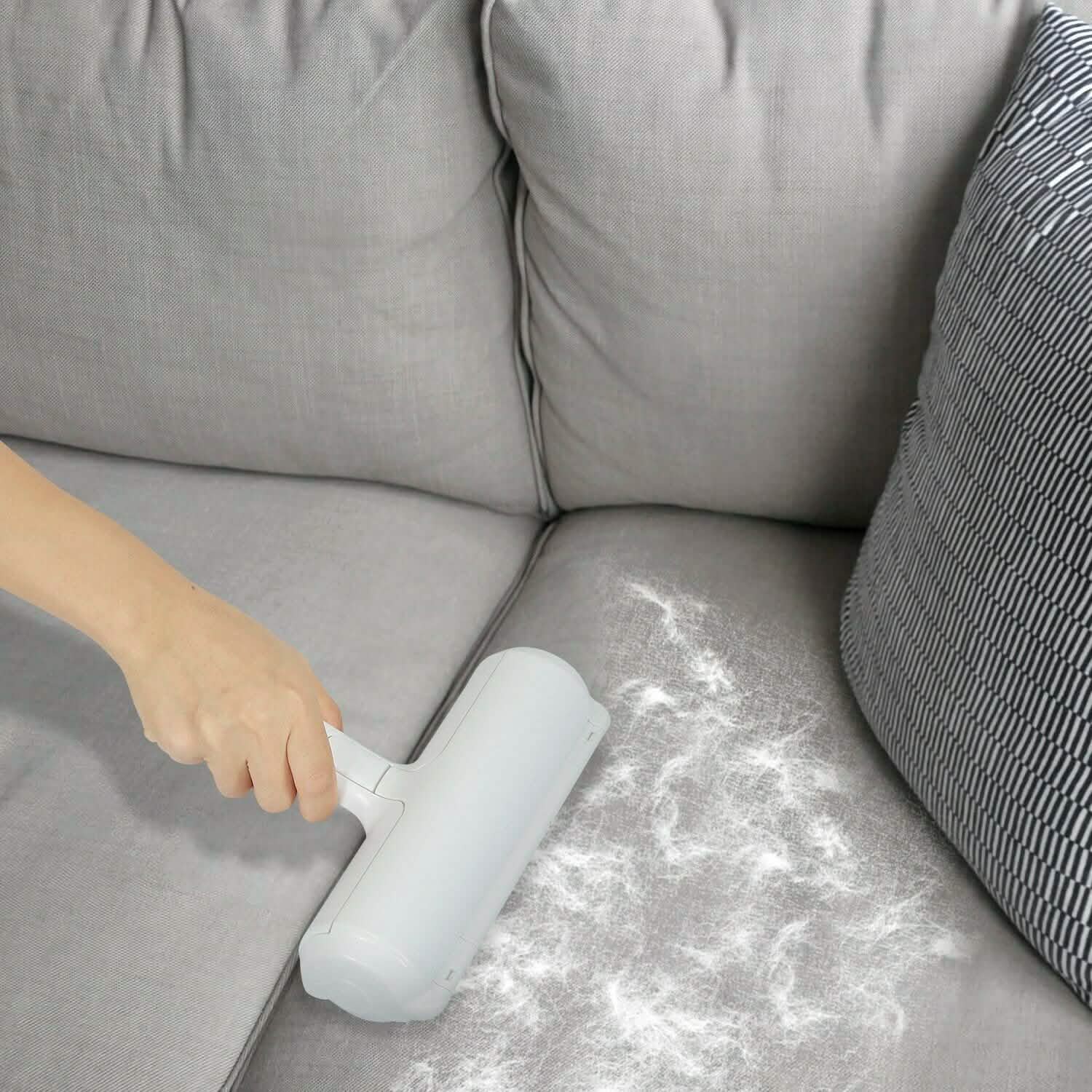 Rouleau anti-poils réutilisable pour animaux