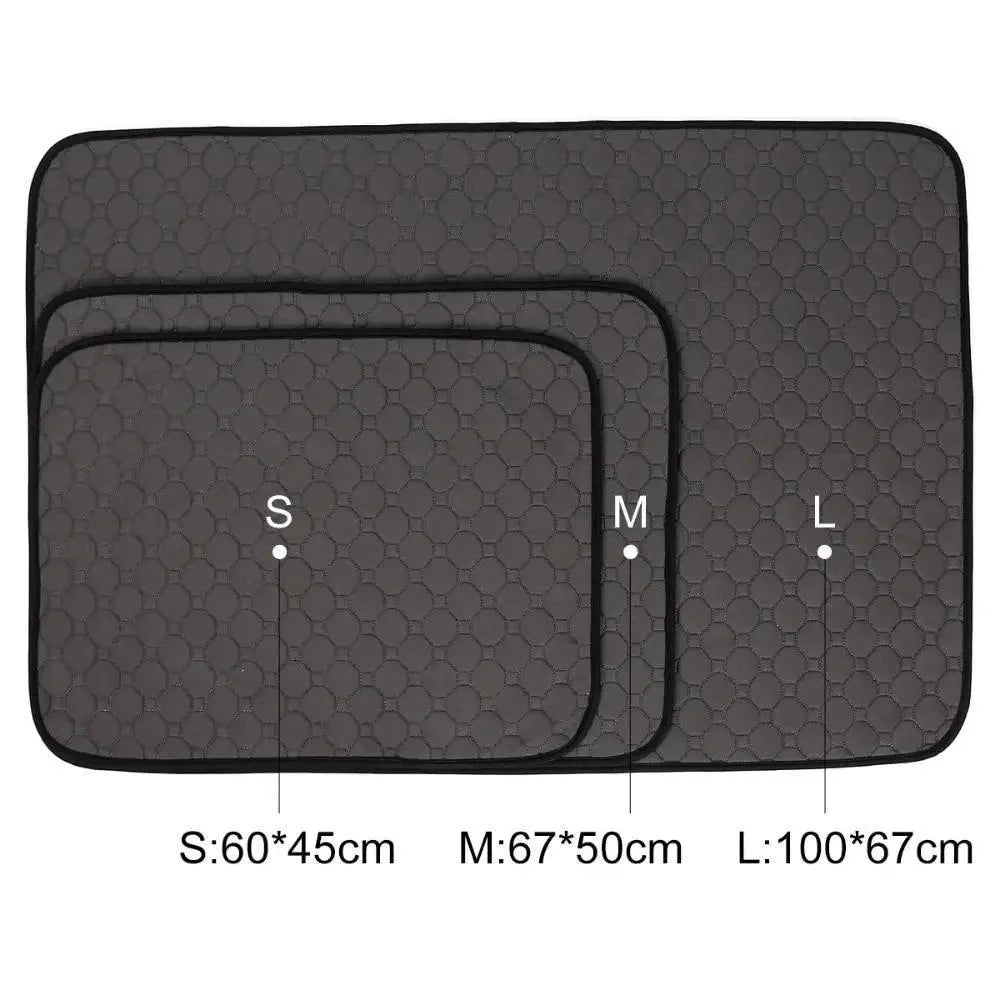 Alèses réutilisables pour chiens Couches pour chiens Tapis imperméable pour chiots pour animaux de compagnie - Alèses d'apprentissage lavables pour chiens chats lapins