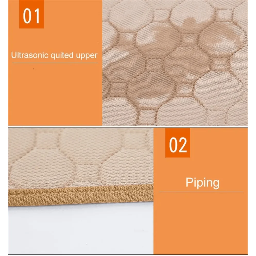 Alèses réutilisables pour chiens Couches pour chiens Tapis imperméable pour chiots pour animaux de compagnie - Alèses d'apprentissage lavables pour chiens chats lapins