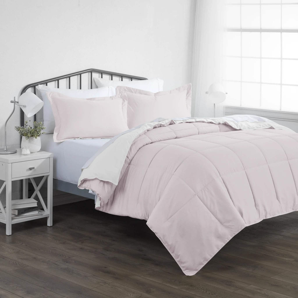 Couette réversible en duvet synthétique