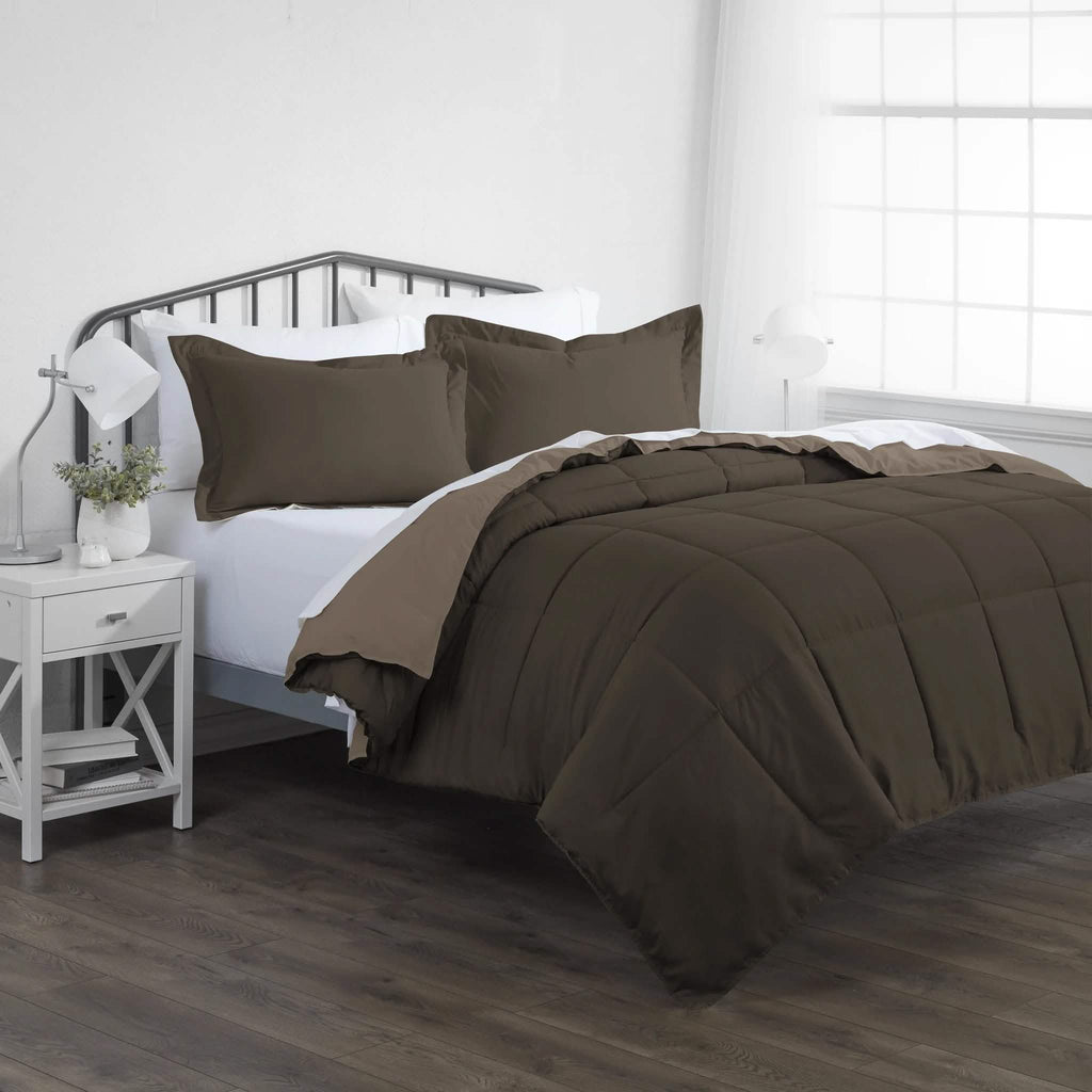 Couette réversible en duvet synthétique