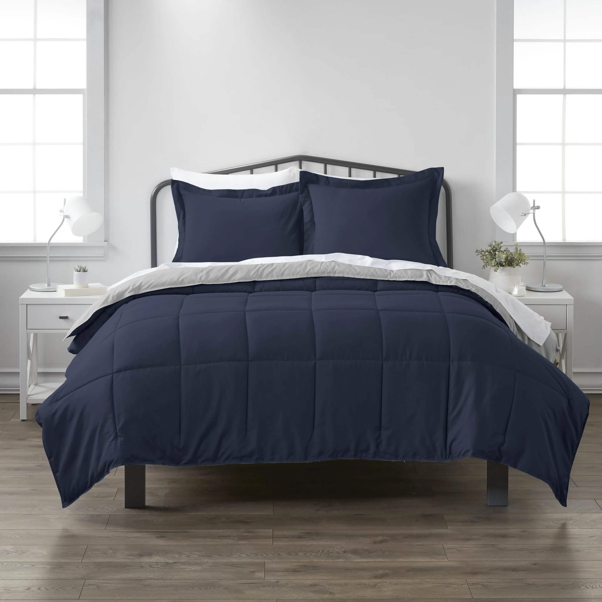 Couette réversible en duvet synthétique