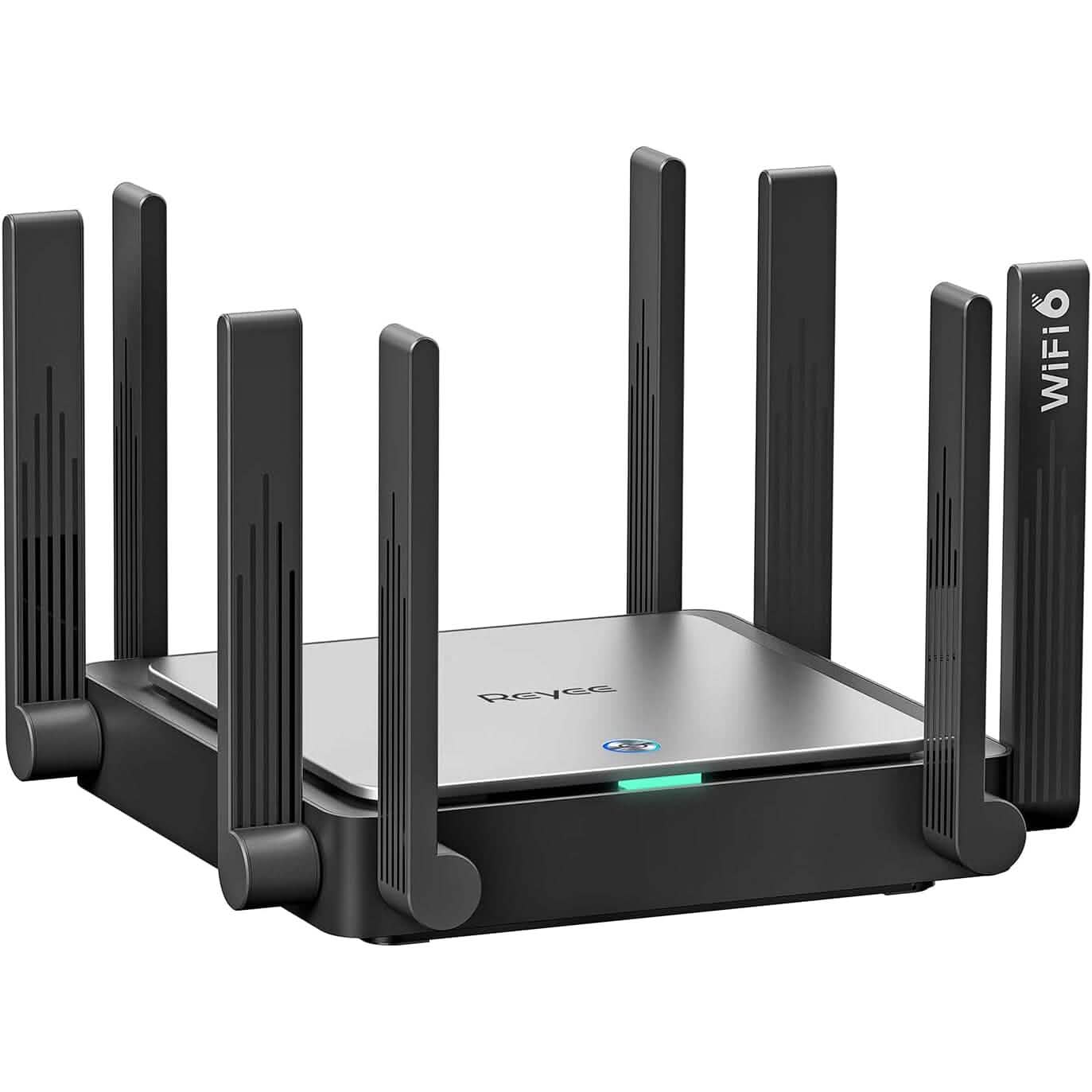Routeur WiFi 6 Reyee AX3200 Internet sans fil haut débit intelligent avec 8 antennes omnidirectionnelles (reconditionné)