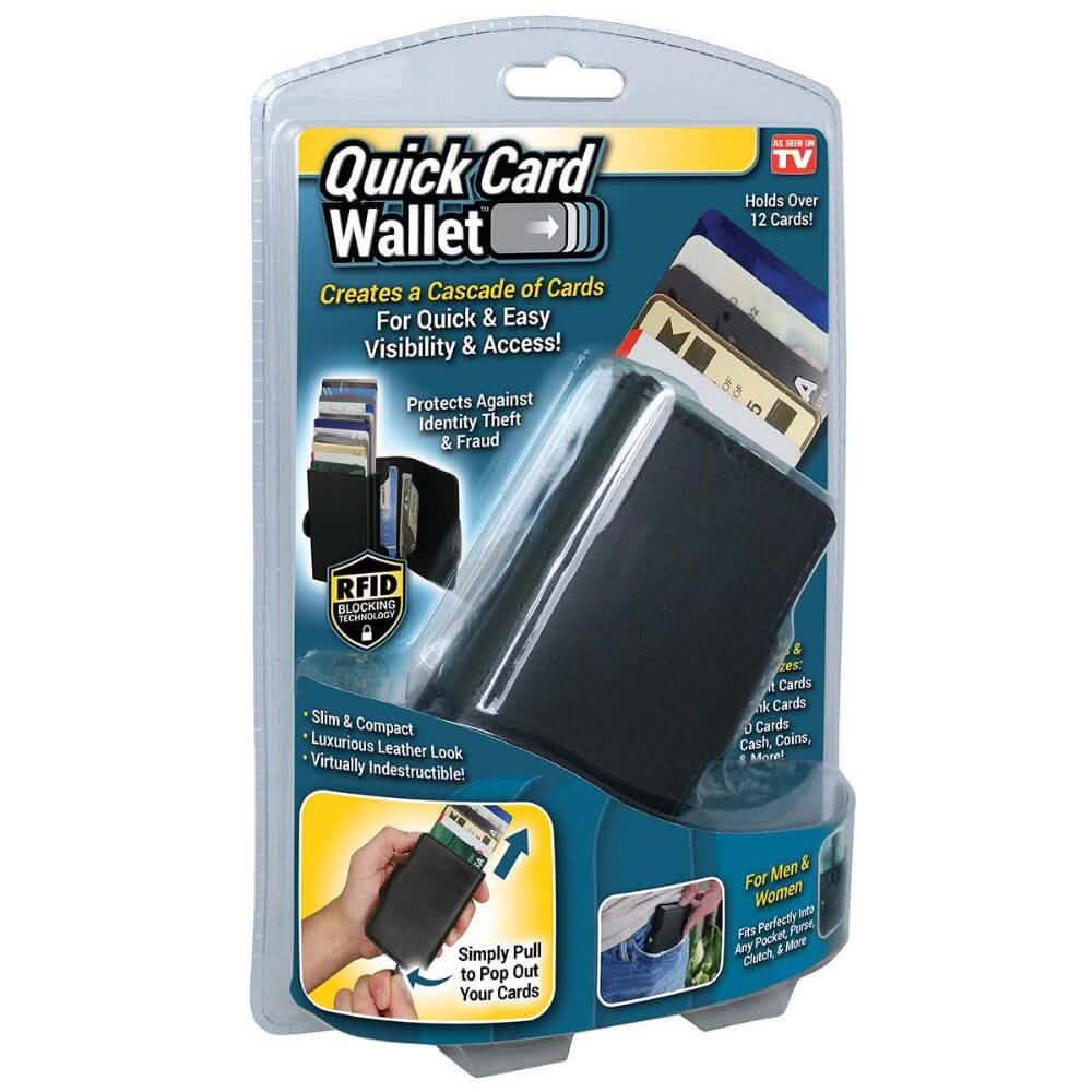 Porte-cartes rapide en cascade anti-RFID