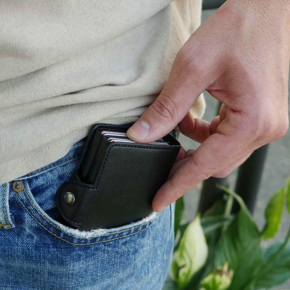 Porte-cartes rapide en cascade anti-RFID