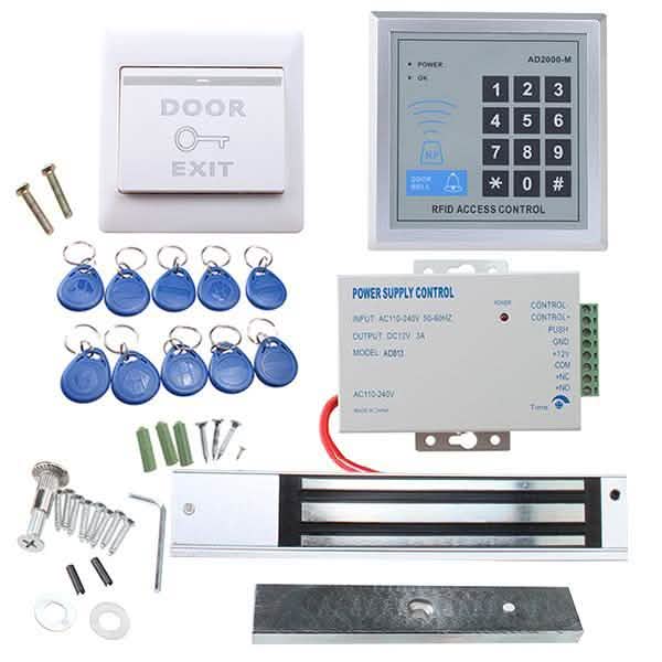 Kit de système de contrôle d'accès par porte RFID