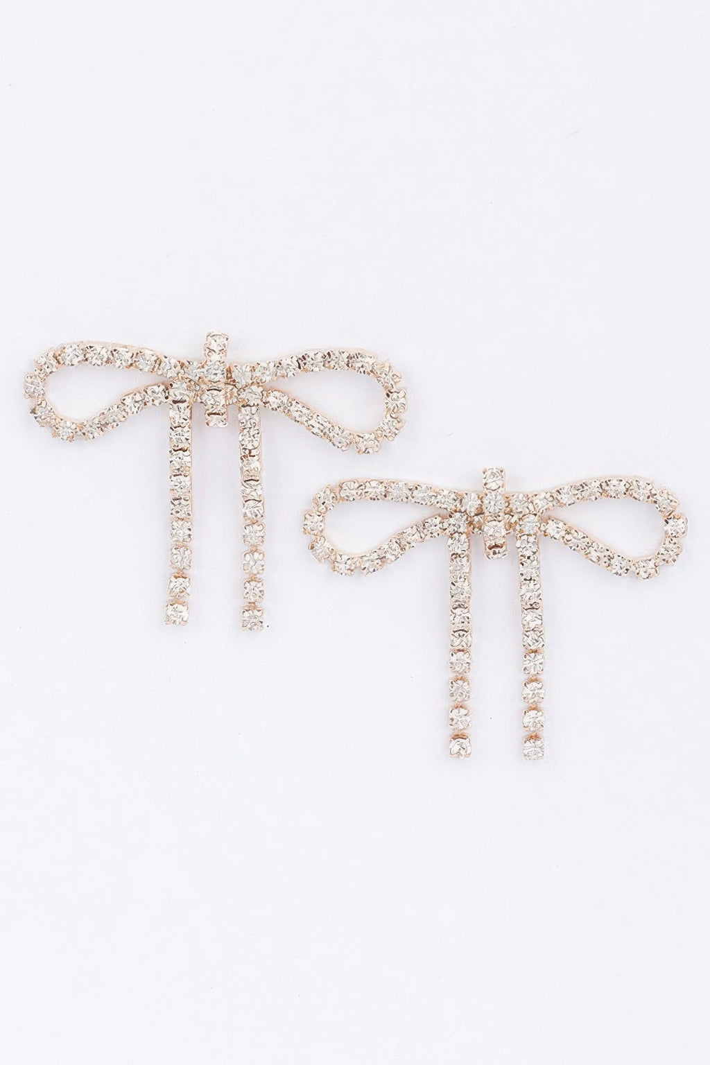 Boucle d'oreille en strass