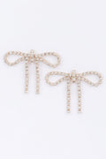 Boucle d'oreille en strass