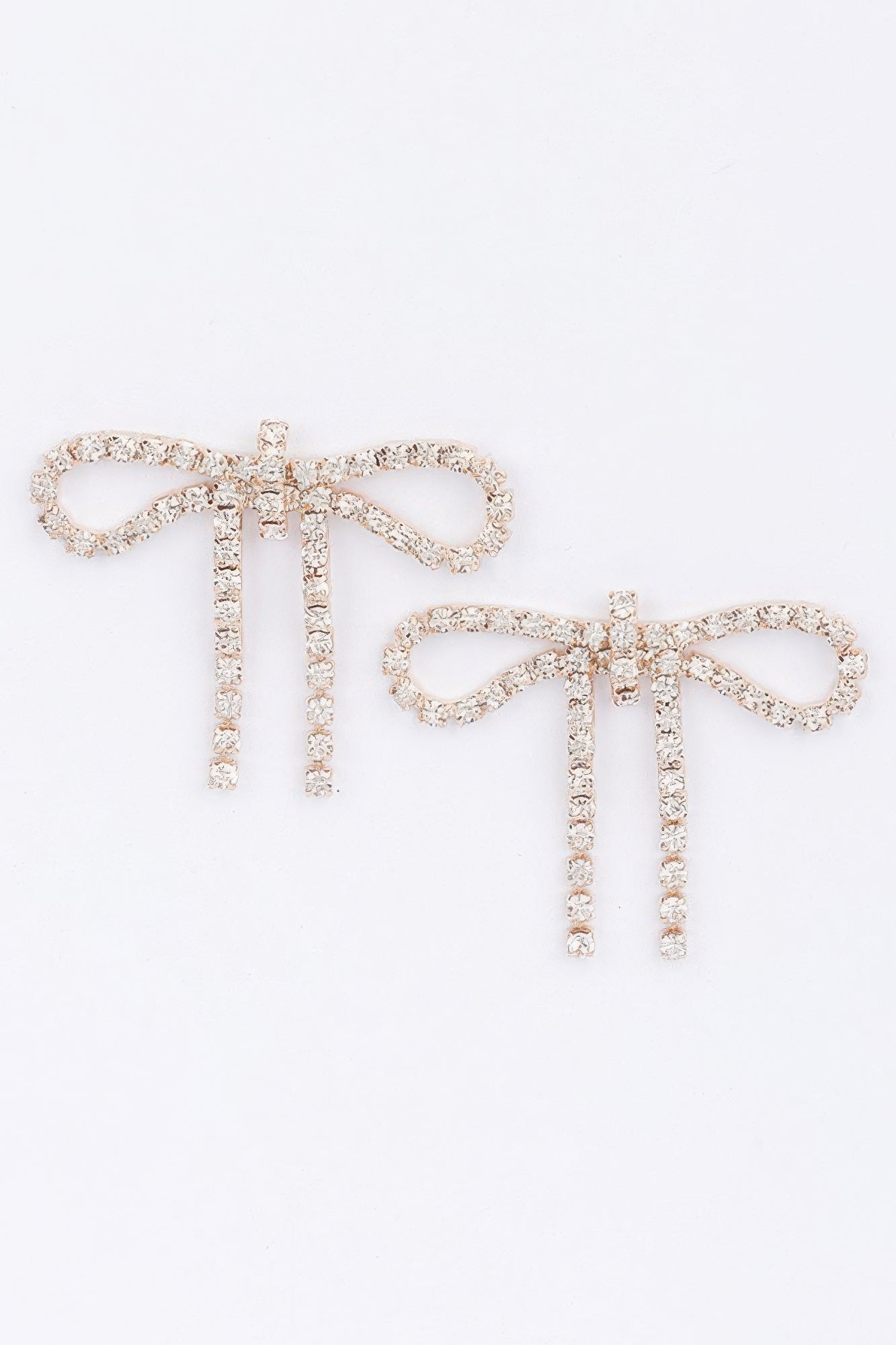 Boucle d'oreille en strass