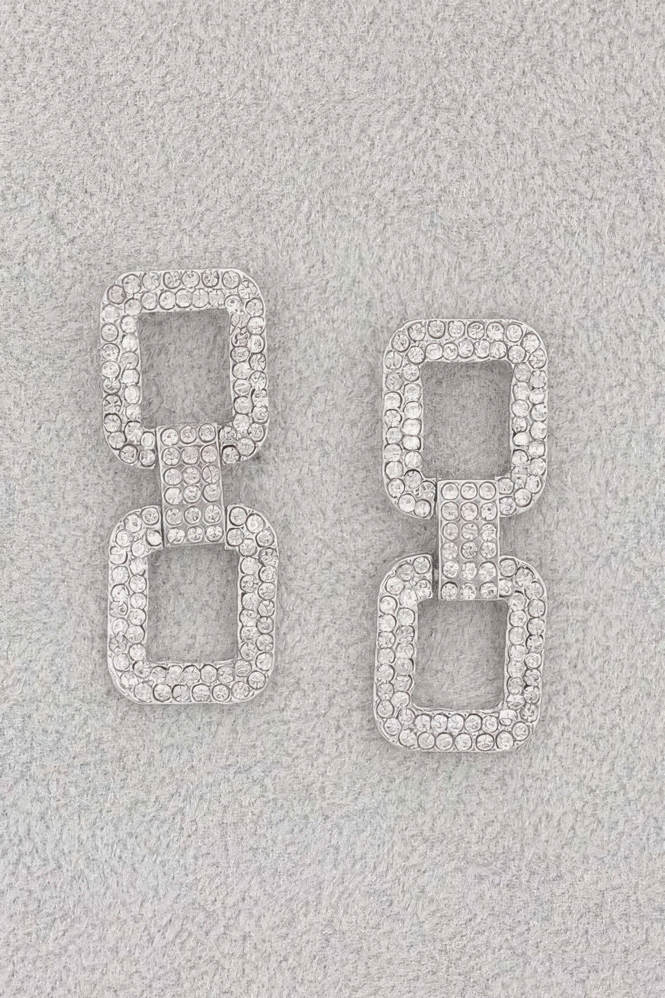 Boucles d'oreilles en strass