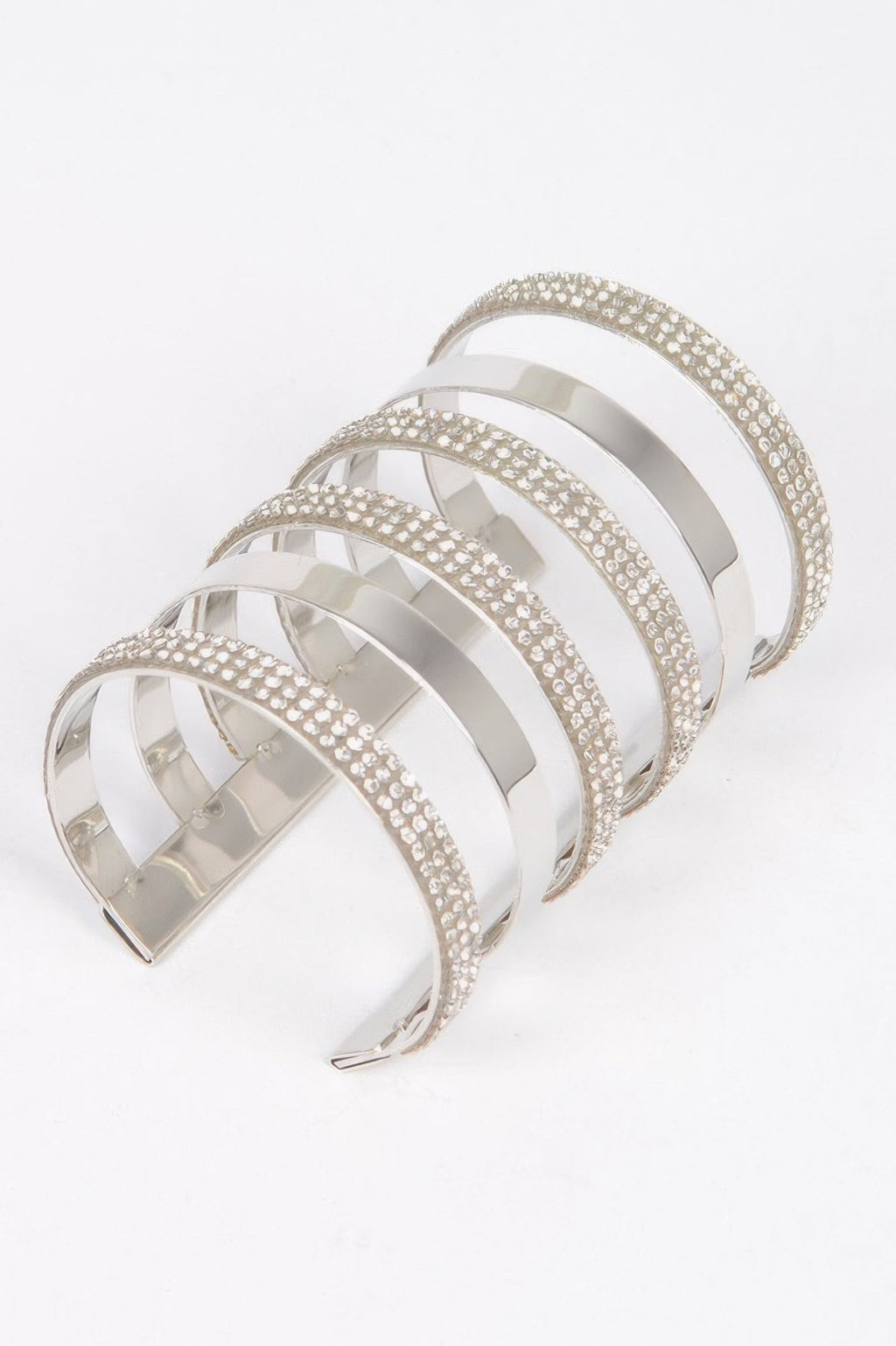 Rhinestone Metal Cuff