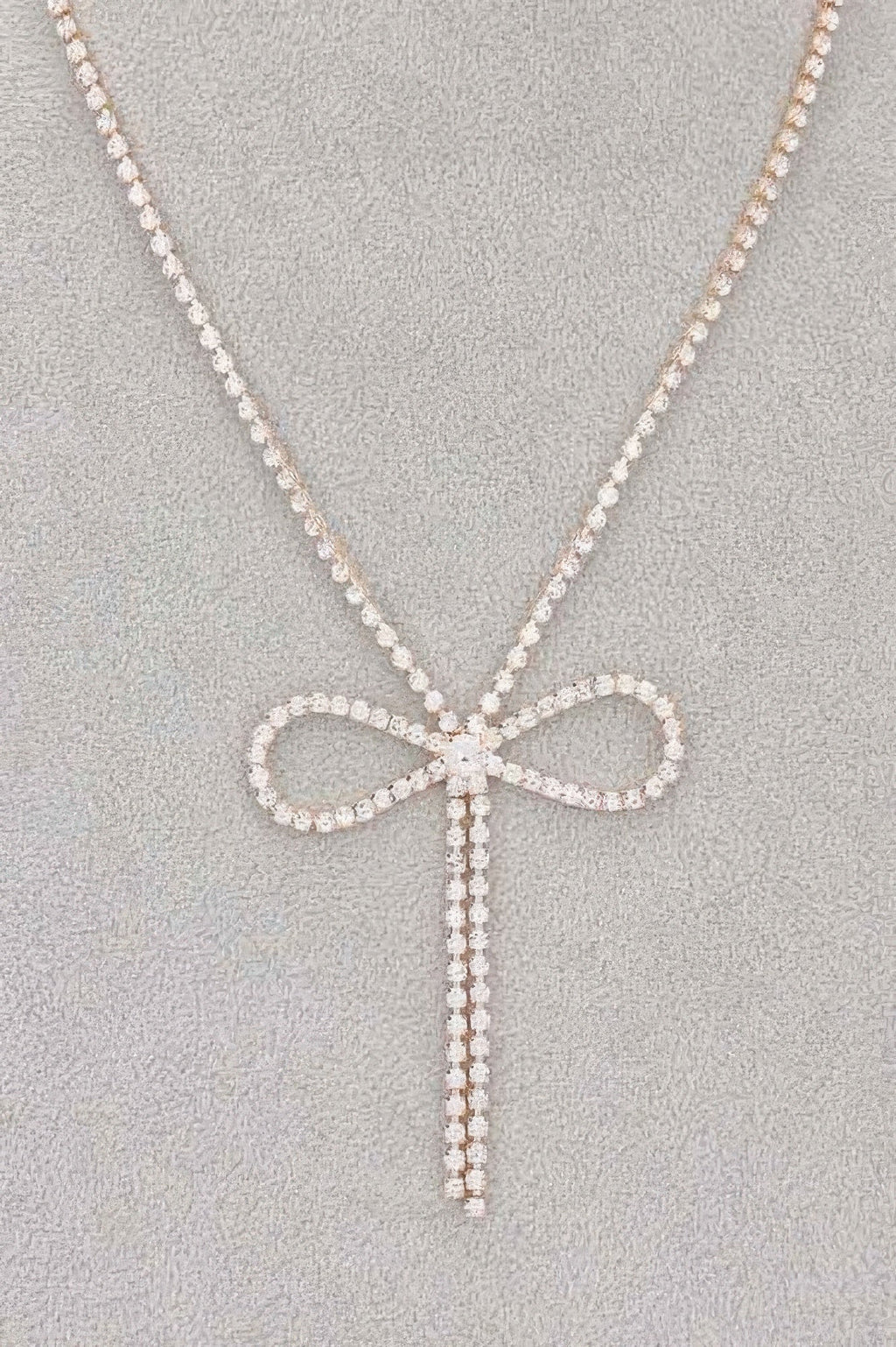 Collier Ruban Strass