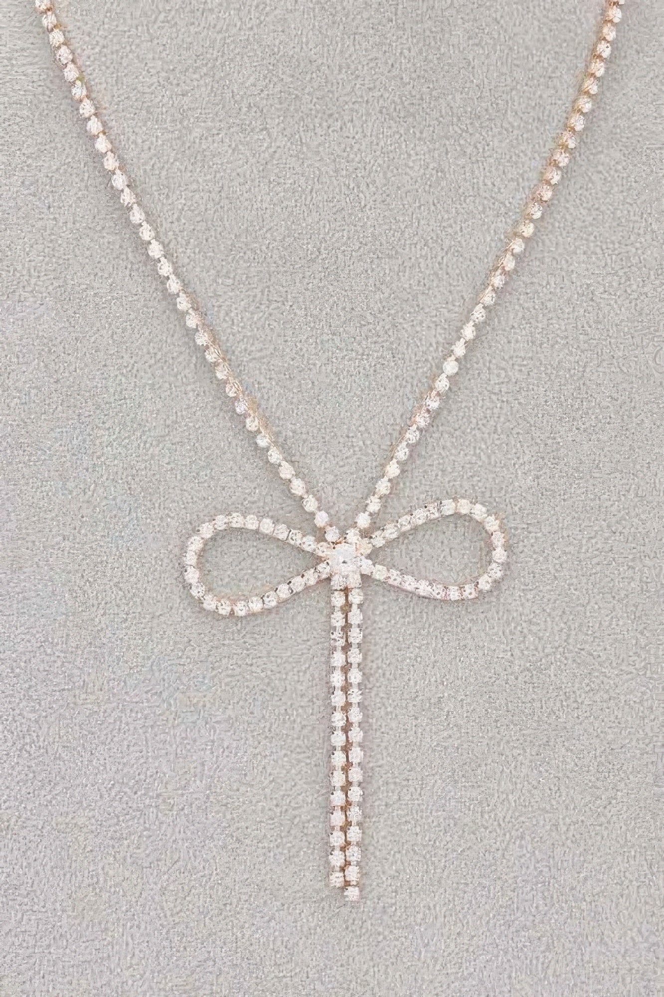 Collier Ruban Strass