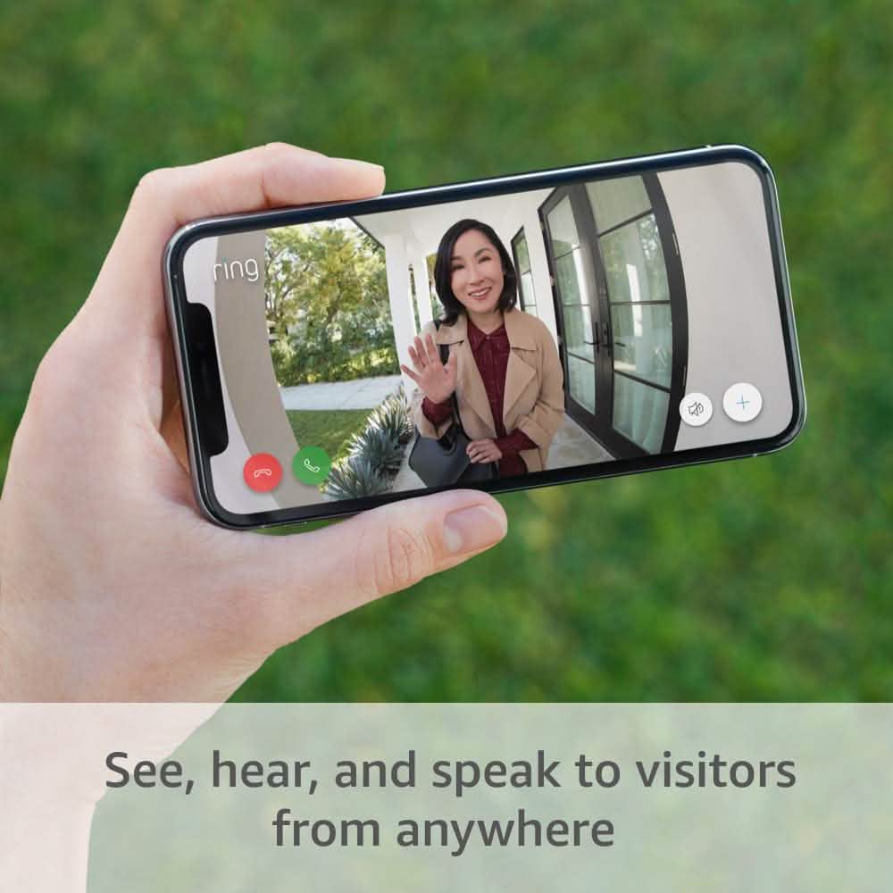 Ring Video Doorbell 3 – Wi-Fi amélioré, détection de mouvement améliorée