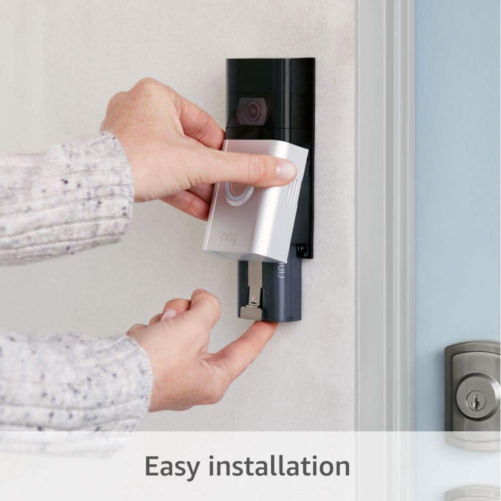 Ring Video Doorbell 3 – Wi-Fi amélioré, détection de mouvement améliorée