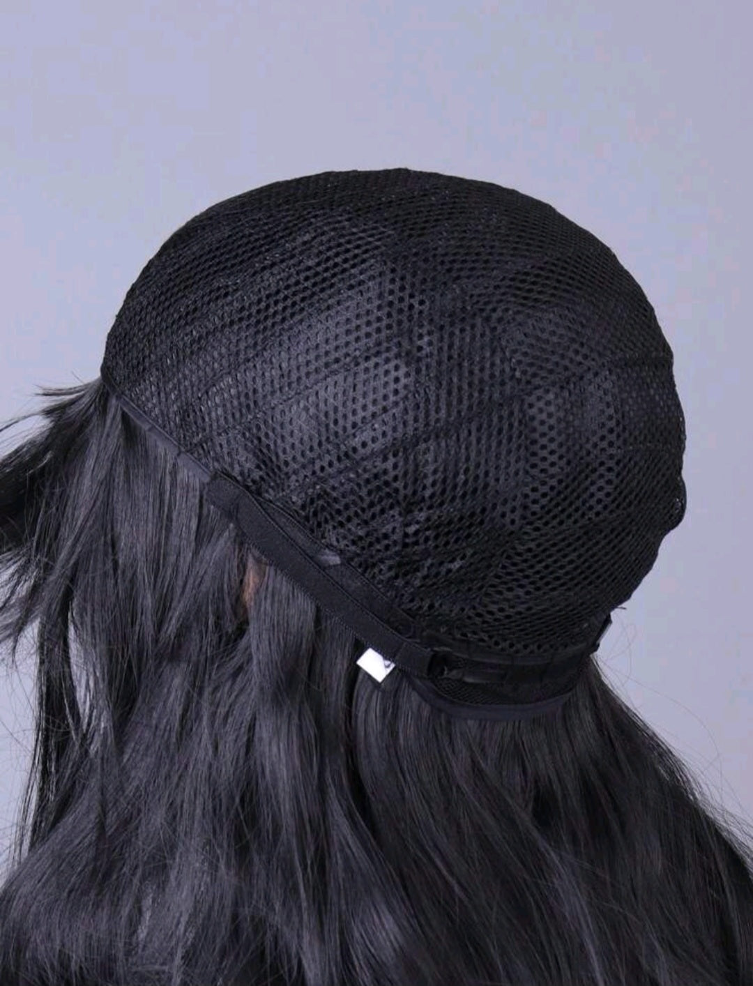 LydiaMFashions Perruque Cheveux Ondulés Bouclés Dégradé Noir