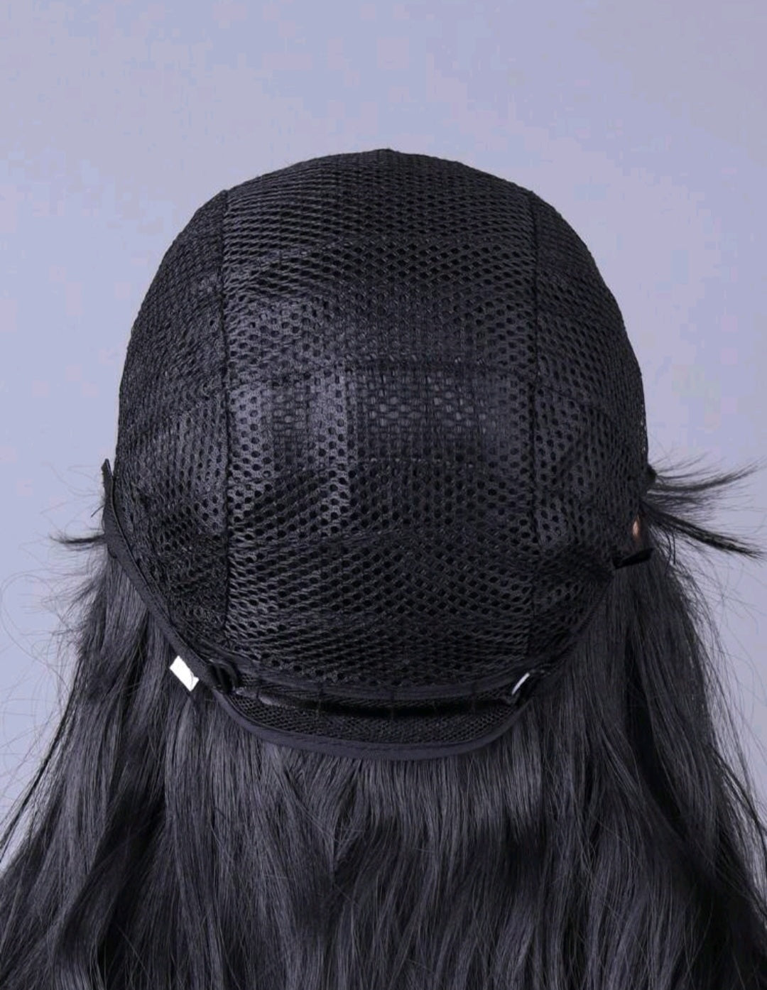 LydiaMFashions Perruque Cheveux Ondulés Bouclés Dégradé Noir