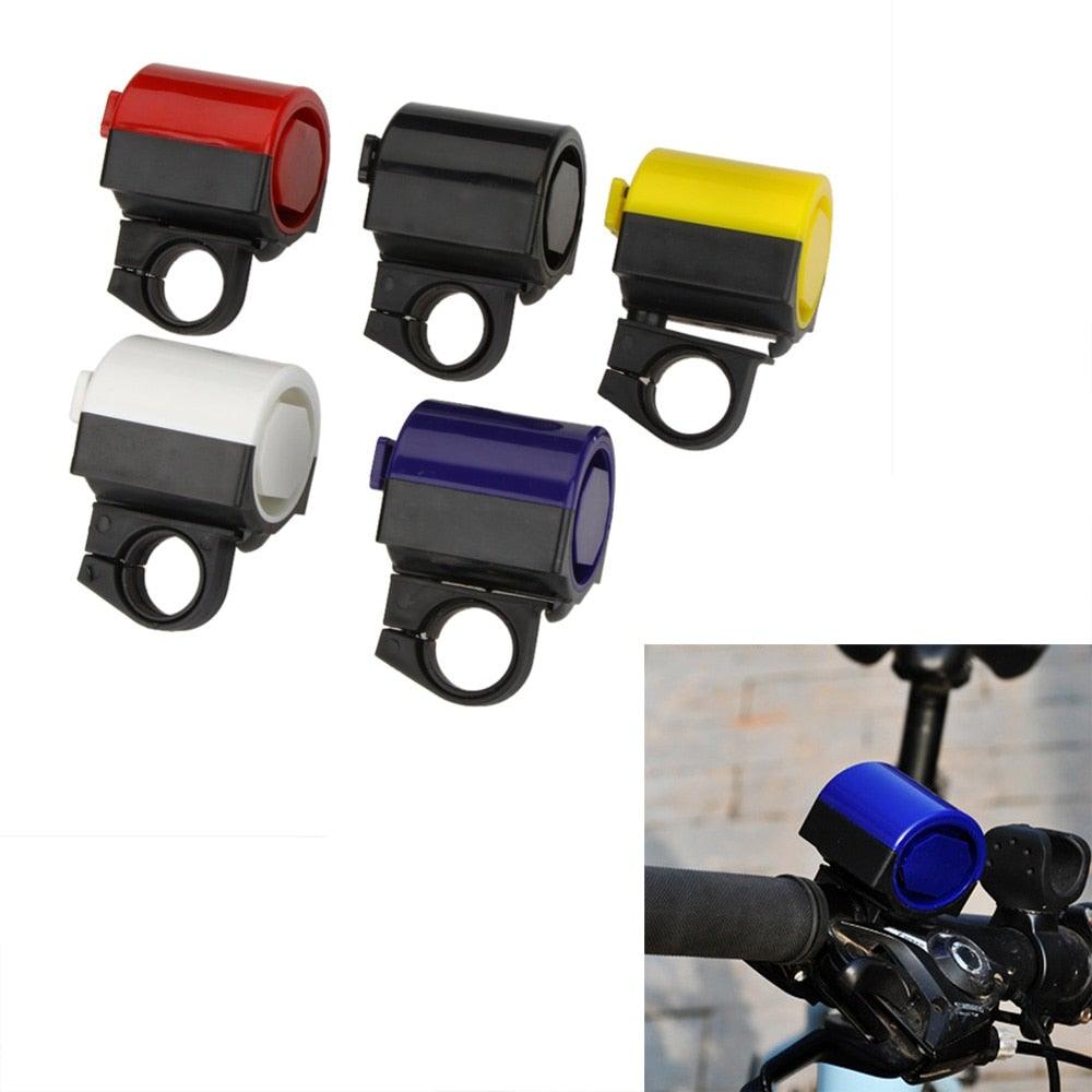 Klaxon de vélo de route électronique, sirène forte, avertisseur sonore de cyclisme, support de klaxon électrique fort, sonnette d'alarme pour guidon de vélo, cadeau parfait pour les enfants et les adultes