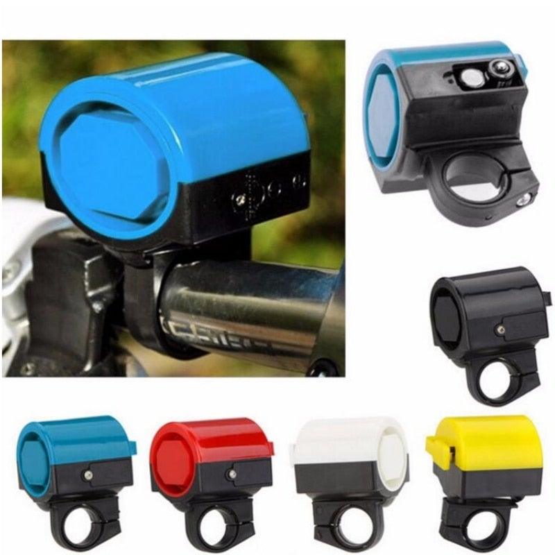 Klaxon de vélo de route électronique, sirène forte, avertisseur sonore de cyclisme, support de klaxon électrique fort, sonnette d'alarme pour guidon de vélo, cadeau parfait pour les enfants et les adultes