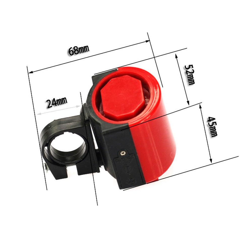 Klaxon de vélo de route électronique, sirène forte, avertisseur sonore de cyclisme, support de klaxon électrique fort, sonnette d'alarme pour guidon de vélo, cadeau parfait pour les enfants et les adultes