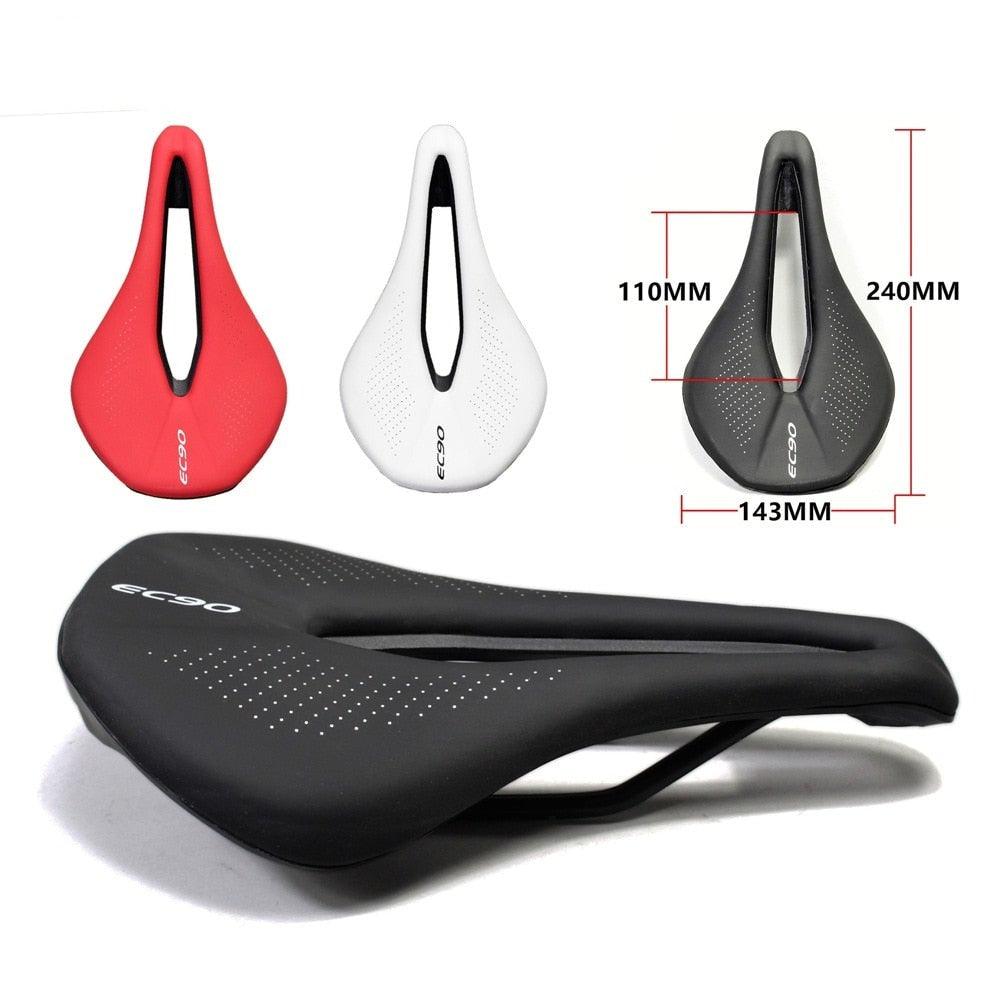 Selles de vélo de route en PU ultralégères, respirantes et confortables, selle de vélo de course Superflow, haute performance et confortable, siège de vélo de route de sport léger.