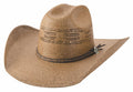 Chapeau de cowboy en paille Bullhide Road To Vegas - (25X)