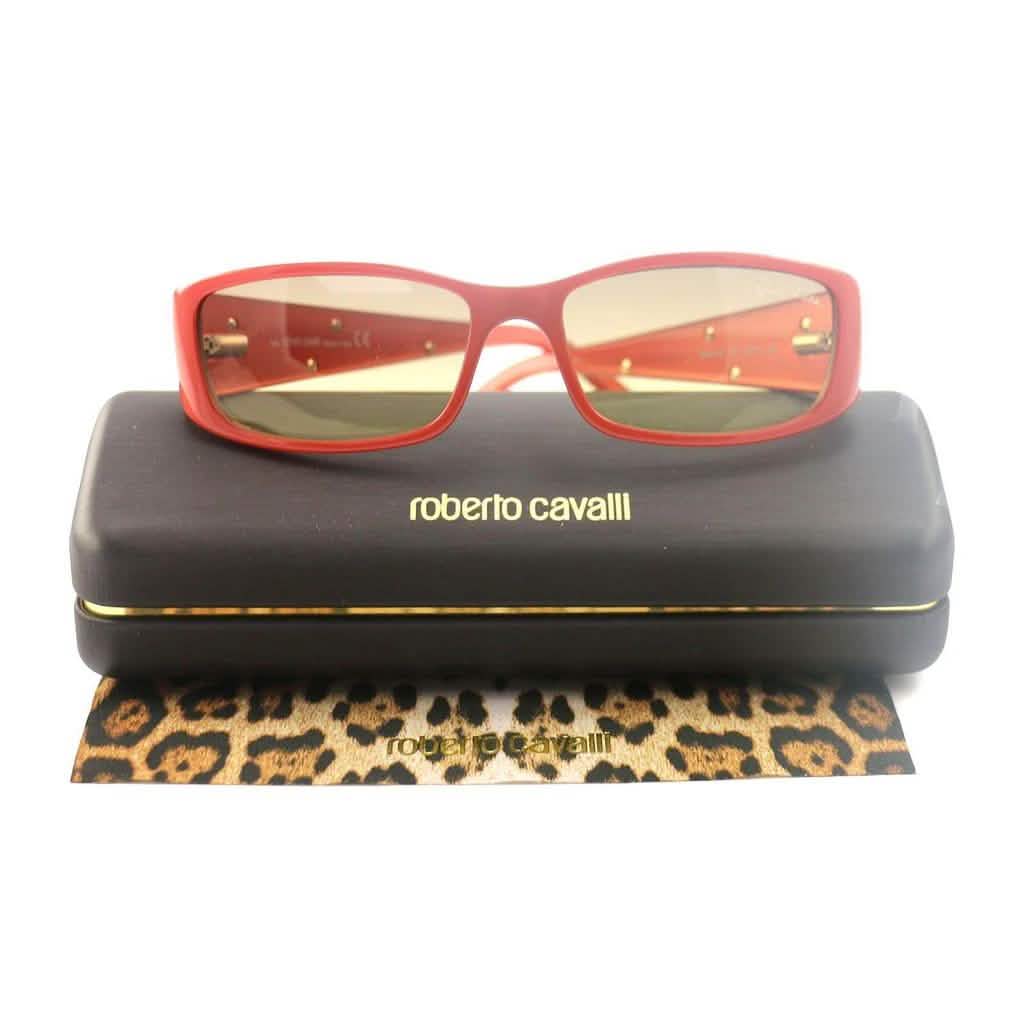 Lunettes de soleil Roberto Cavalli Femme RC0351 Orange 55 15 135 Rectangulaires