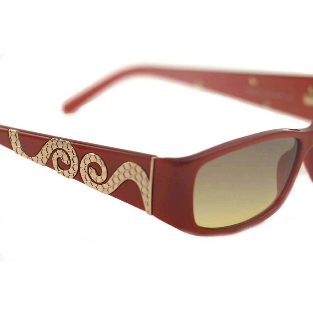 Lunettes de soleil Roberto Cavalli Femme RC0351 Orange 55 15 135 Rectangulaires