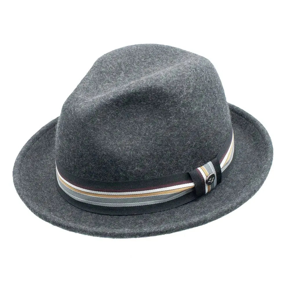 Peter Grimm Rodney - Chapeau Fedora en feutre de laine