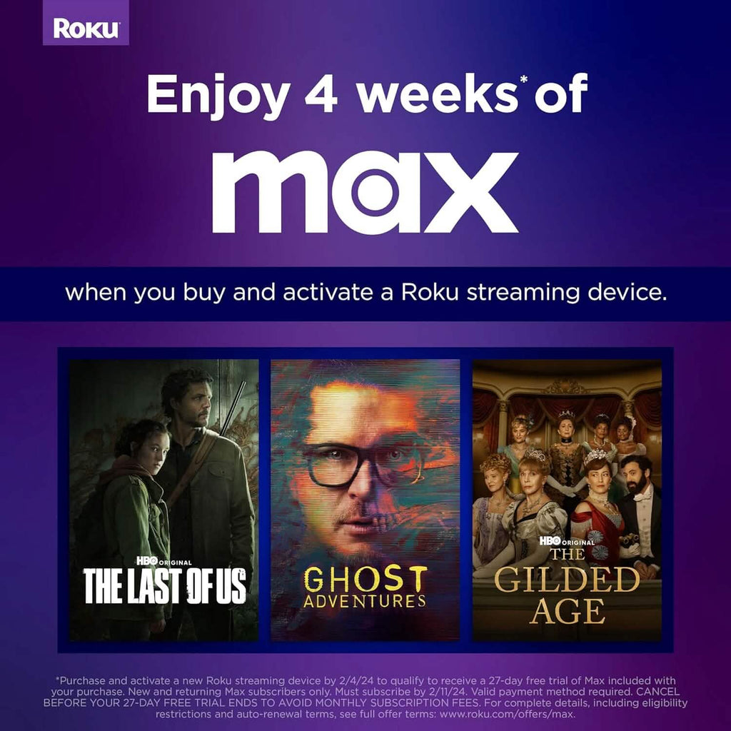 Roku Express 4K+ | Appareil de streaming Roku 4K/HDR (Reconditionné)