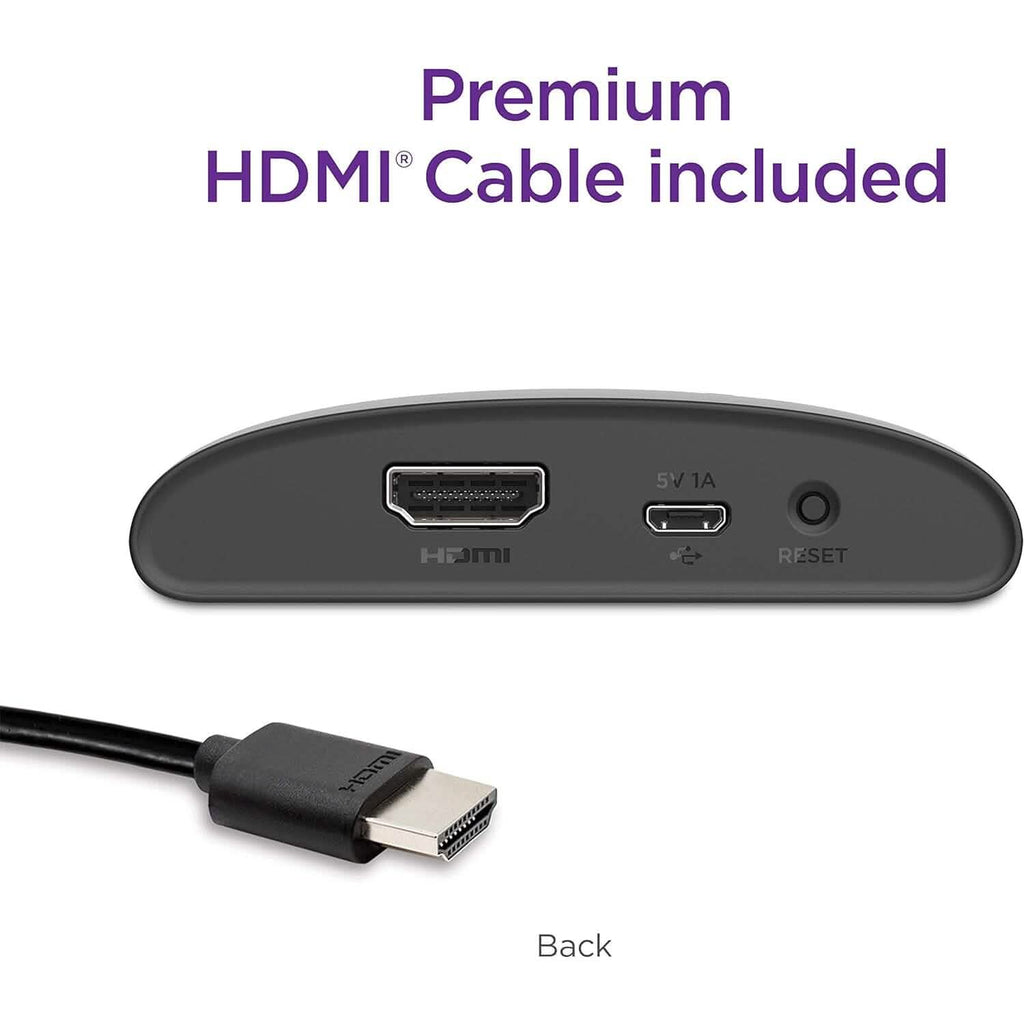 Roku Express 4K+ | Appareil de streaming Roku 4K/HDR (Reconditionné)