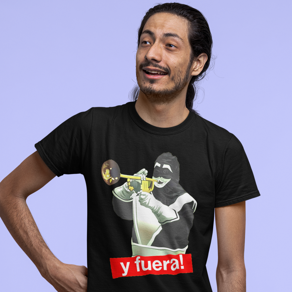 T-shirt El Chacal De La Trompeta "Y FUERA!" Sabado Gigante | Don Francisco | 5 couleurs