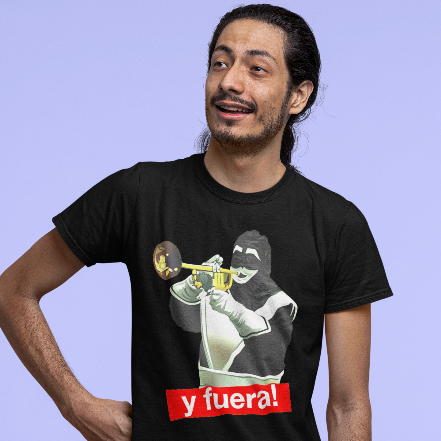 T-shirt El Chacal De La Trompeta "Y FUERA!" Sabado Gigante | Don Francisco | 5 couleurs