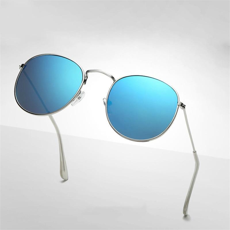 Lunettes de soleil rondes, ovales et rétro, nouveau design élégant pour femmes, lunettes de soleil petites et rondes pour hommes et femmes