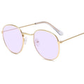 Lunettes de soleil rondes, ovales et rétro, nouveau design élégant pour femmes, lunettes de soleil petites et rondes pour hommes et femmes