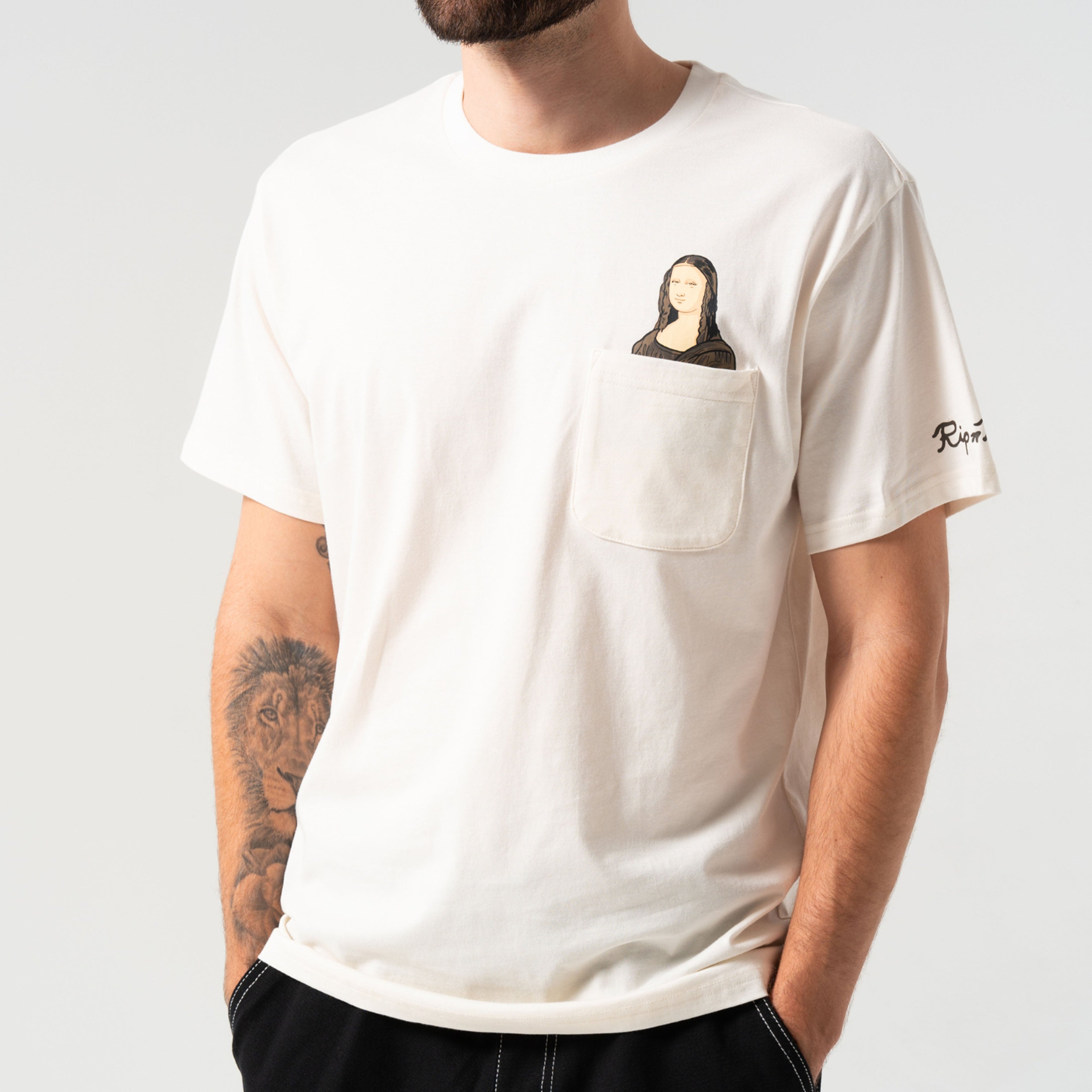 Nermalisa Pocket Tee (Bone)