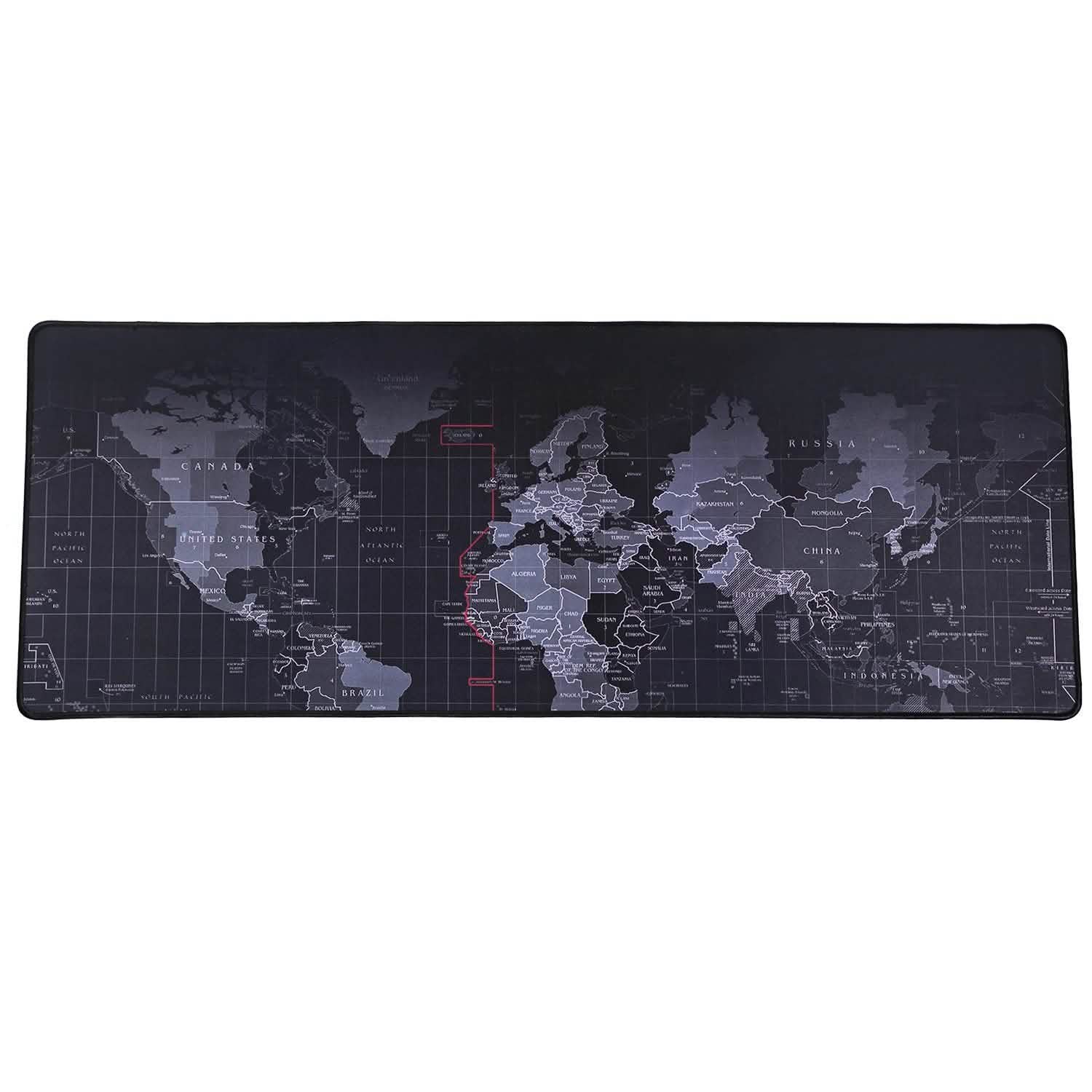 Tapis de souris gaming grand format en caoutchouc