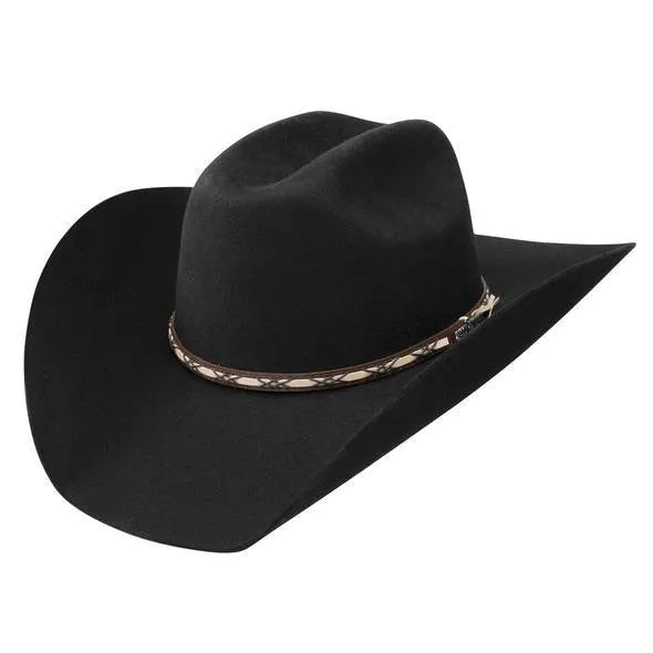 Chapeau de cowboy en feutre de laine Resistol Jason Aldean Amarillo Sky – (4X)