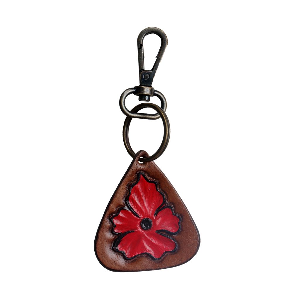Porte-clés Fleur Écarlate
