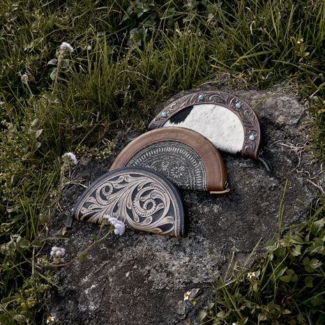 Portefeuille en porcelaine