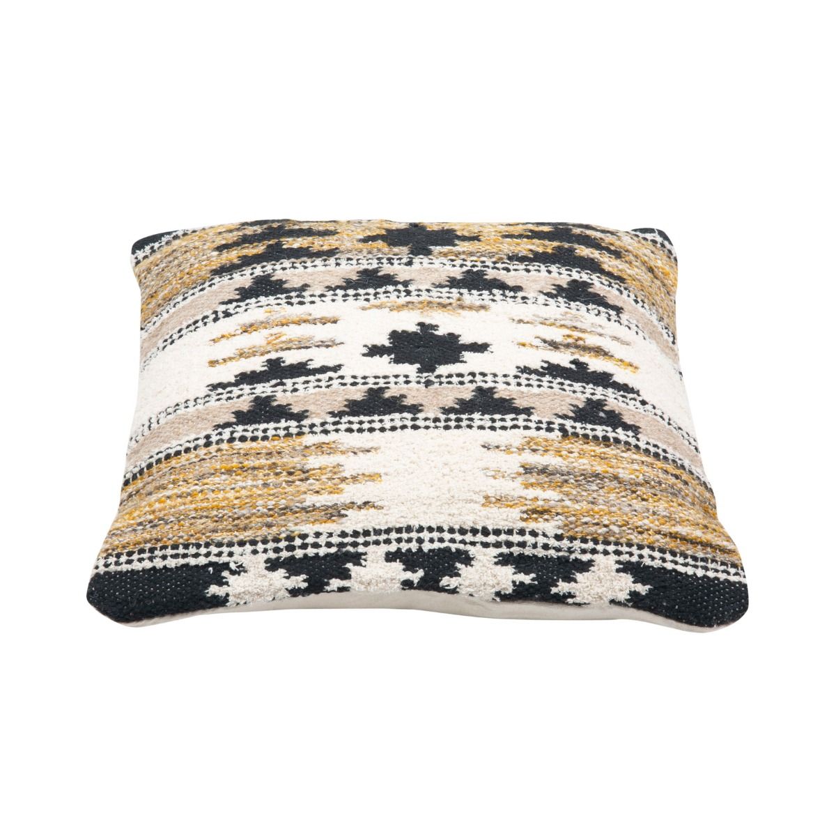 Housse de coussin à volants