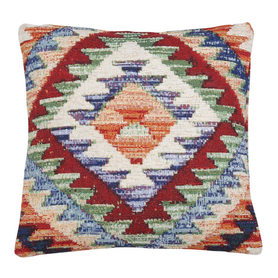 Housse de coussin ethnique