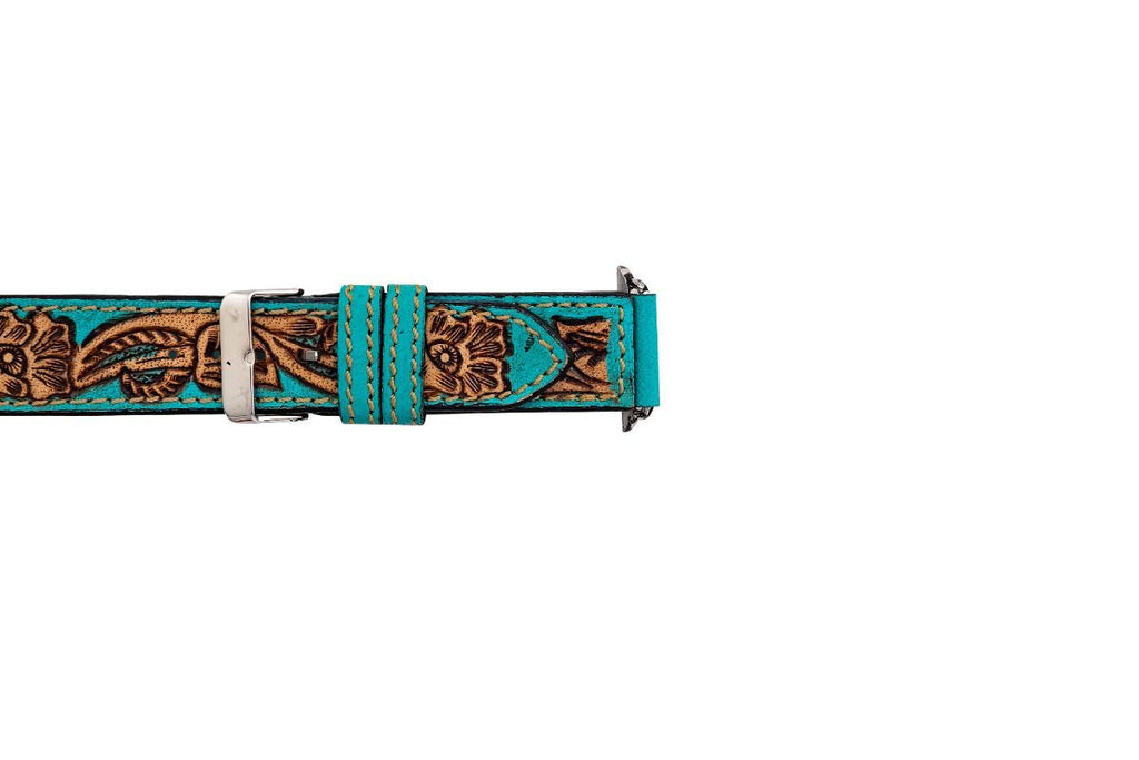 Bracelet de montre en cuir ciselé Open Sky