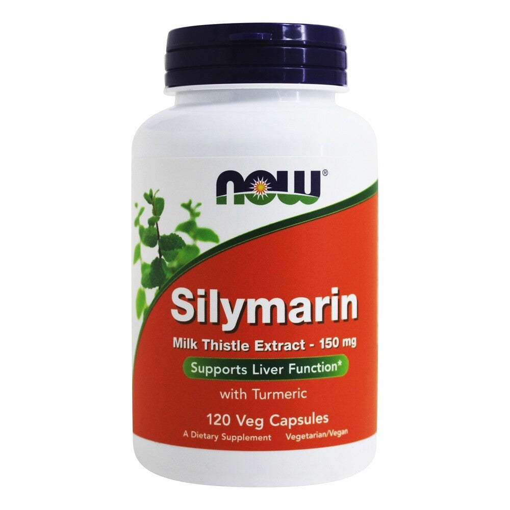 Now Foods Extrait de Chardon-Marie Silymarine 150 mg 120 Vcaps - 4737 - Lot de 2