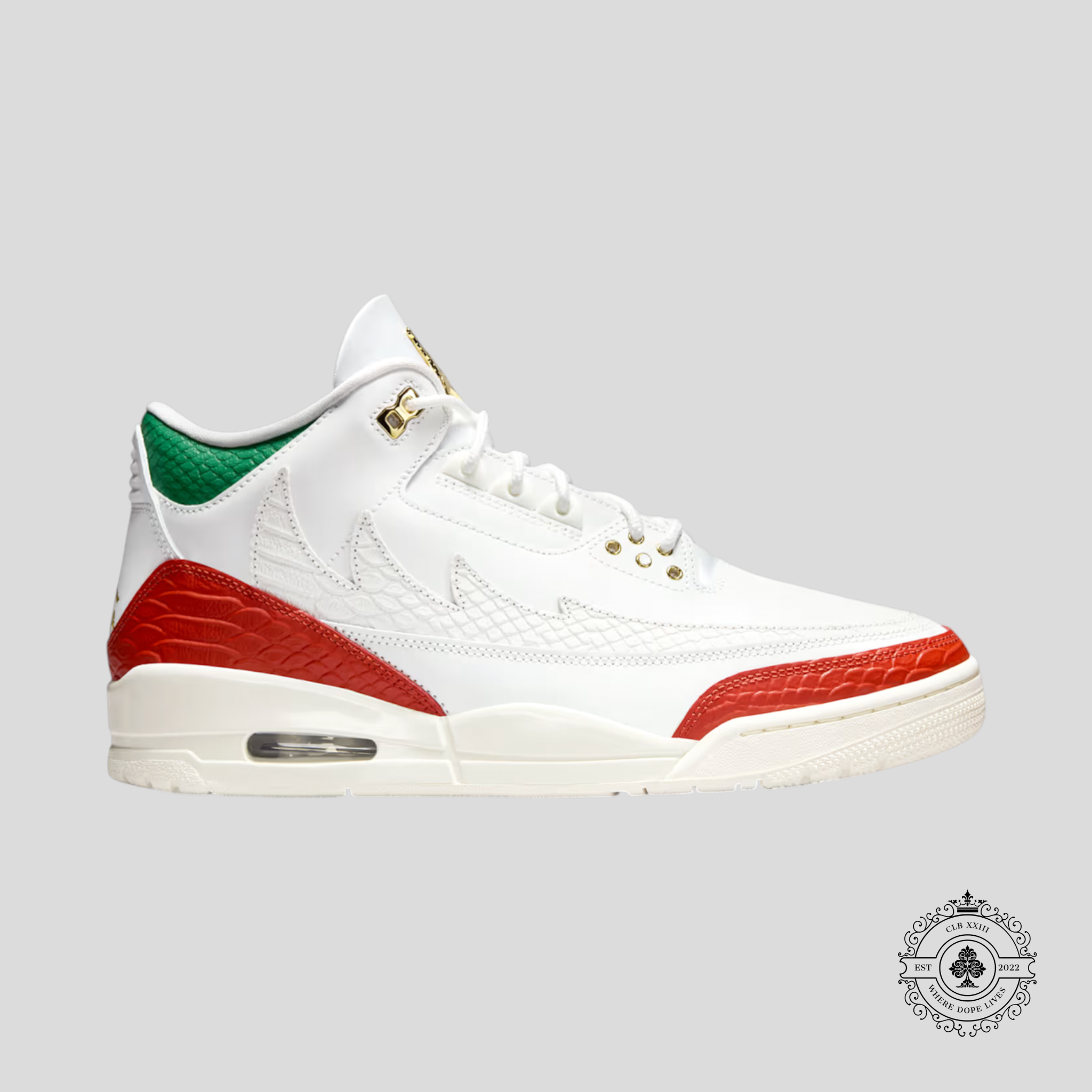 Air Jordan 3 Rétro El Vuelo Blanc Summit